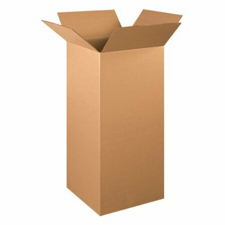 BSC PREFERRED 16 x 16 x 36'' Tall Corrugated Boxes, 10PK S-4894